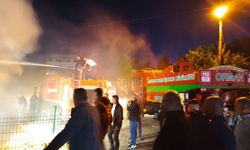 Sivas'ta yufka üretim tesisinde yangın çıktı