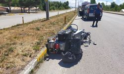Motosikletin çarptığı yaya hayatını kaybetti