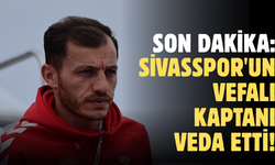 Son dakika: Sivasspor'un Vefalı Kaptanı Veda Etti!