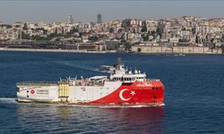 Oruç Reis Sismik Araştırma Gemisi, İstanbul Boğazı'nda