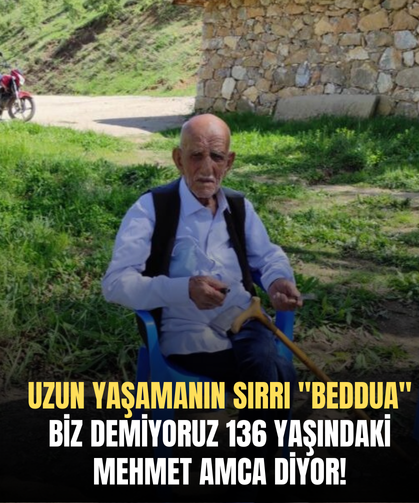 Atatürk'ü gördü! 136 yaşında 250 torunu var! Uzun yaşamanın da sırrını söyledi