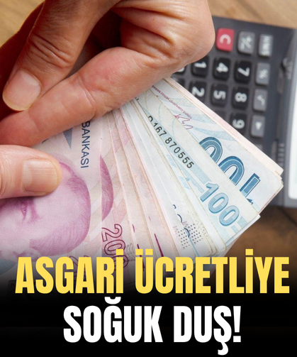 Asgari Ücretliye Soğuk Duş!