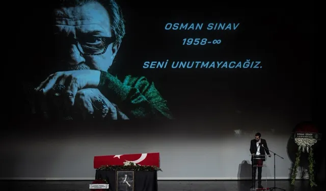 Osman Sınav için AKM'de tören düzenlendi 