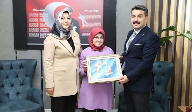 Doğa sevgini  resmettiler