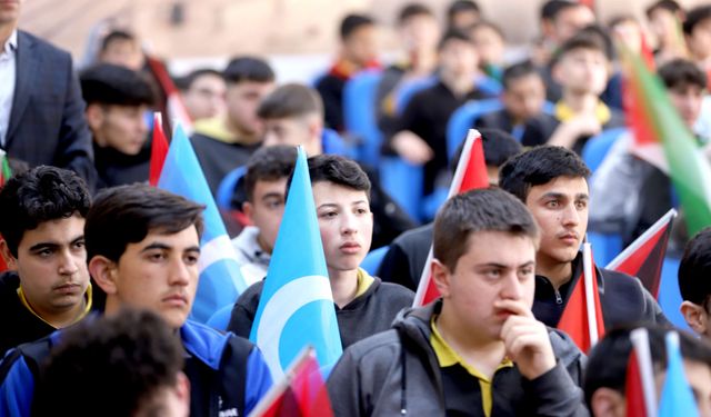 Filistinli öğrenciler Sivas'ta, yaşadıkları zulmü anlattı!