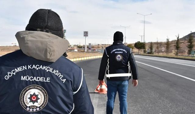 Sivas'ta 6 düzensiz göçmen yakalandı