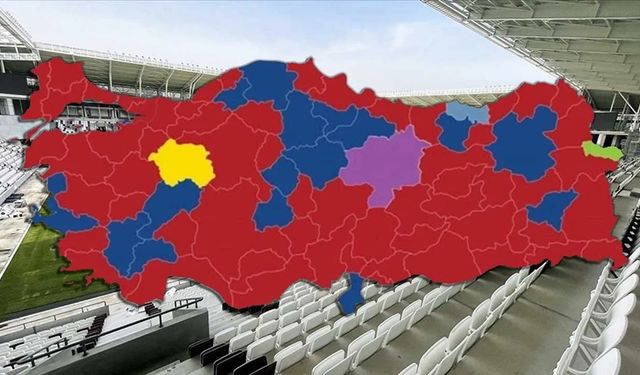 Taraftar Haritası Güncellendi: Sivas'ta En Fazla Taraftarı Olan Kulüp Hangisi?