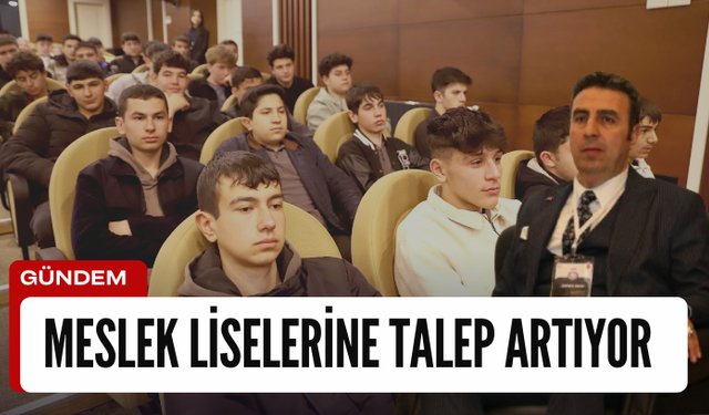 Meslek liselerine talep artıyor