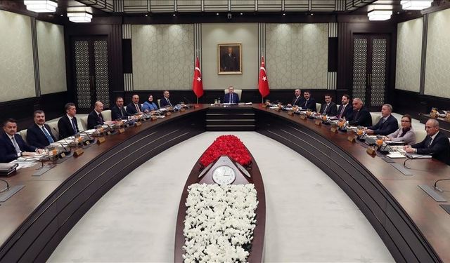 Cumhurbaşkanlığı Kabinesi toplandı