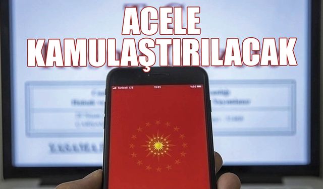 Acele Kamulaştırılacak