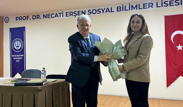 Recep Toparlı, öğrencilerle  söyleşide buluştu