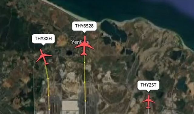 Eş zamanlı üçlü bağımsız pist operasyonu başladı