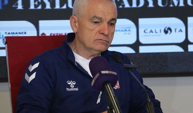 Sivasspor Teknik Direktörü Rıza Çalımbay: Kazanmamız gereken bir maçtı