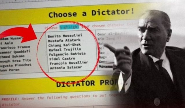 Kanada'da skandal! Atatürk'ü, Diktatörler listesine koydular!