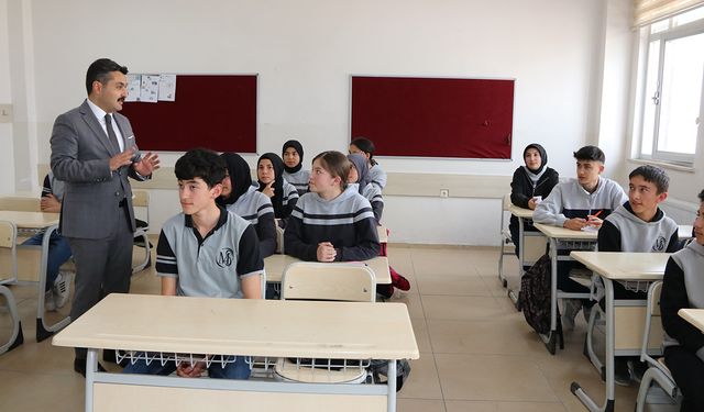 Fatih Erdoğan'dan Ulaş'ta okul ziyaretleri