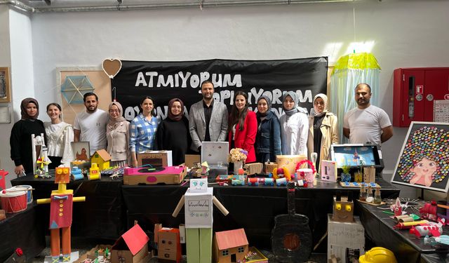 Koyulhisar'da "Sıfır Atık" sergisi açıldı