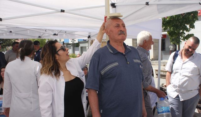 Obezite ve KKKA'ya Karşı Şarkışla'da Sağlık Taraması