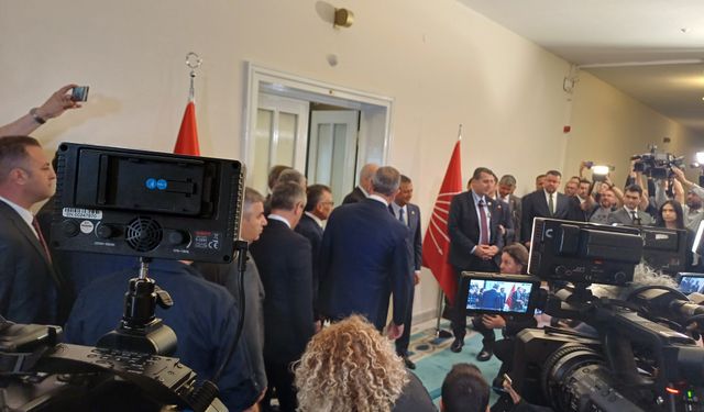 TBMM Başkanı Kurtulmuş CHP'yi ziyaret etti