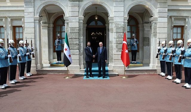 Cumhurbaşkanı Erdoğan, Suriye Cumhurbaşkanı Şara ile görüştü