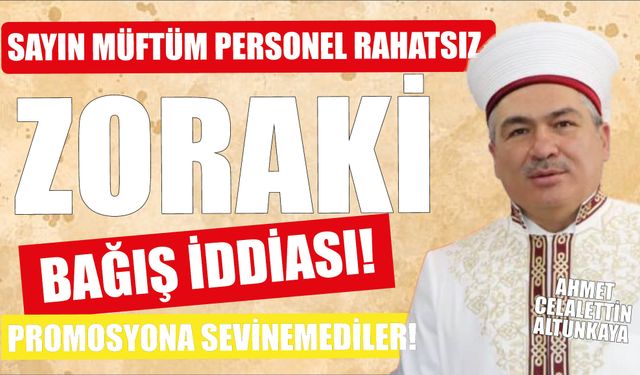 Sayın Müftüm Personel Rahatsız! Sivas'ta "Zoraki Bağış" İddiası