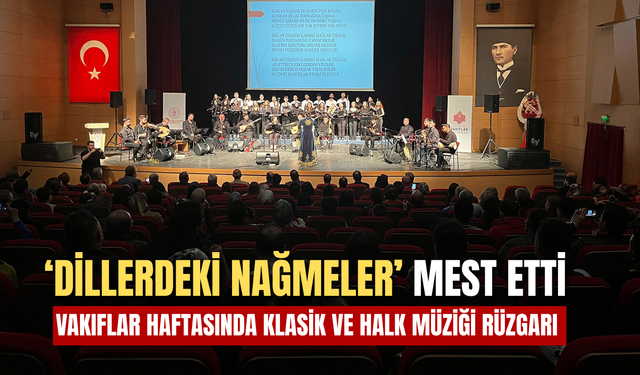 Sivas'ta 'Dillerdeki Nağmeler' dinleyenleri mest etti