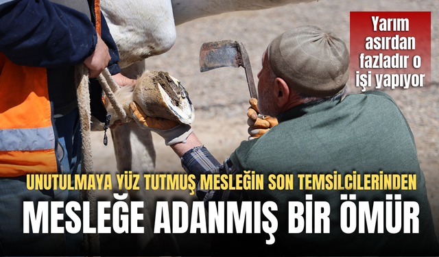 Mesleğe adanmış bir hayat