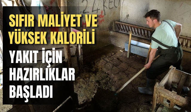 Sıfır maliyet ve yüksek kalorili yakıt için hazırlıklar başladı