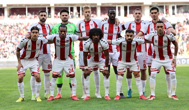 Sivasspor'un Galatasaray karşısındaki 11'i belli oldu