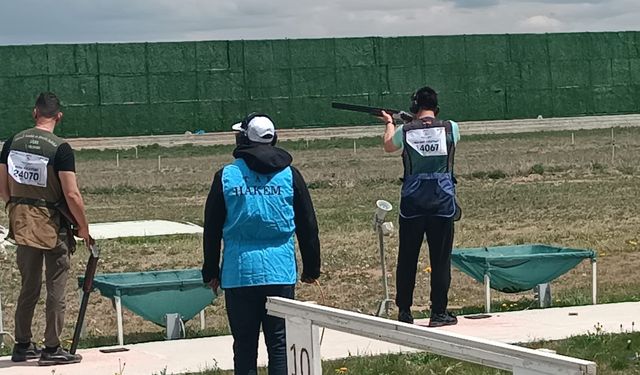 Sivaslı sporcular Trap da göz doldurdu