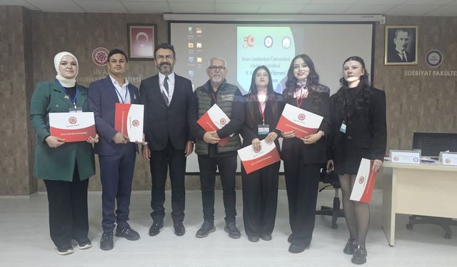 SCÜ'de Lisansüstü öğrencileri bildirilerini sundu