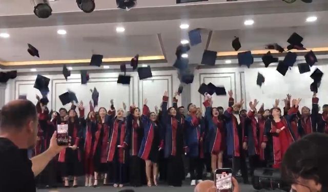 SCÜ'de mezuniyet heyecanı