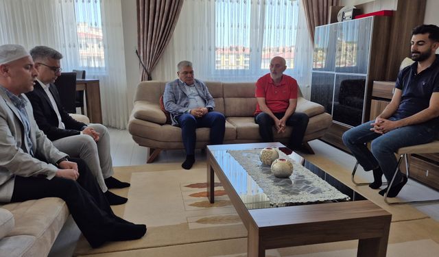 Müftü Altunkaya'dan şehit ailesine ziyaret!