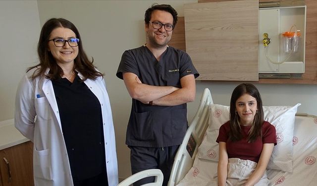 Bacağı kesilme riski olan voleybolcu sağlığına kavuştu
