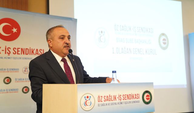 Öz Sağlık-İş Sivas Şube Başkanı İbrahim Eyce’den Kurban Bayramı Mesajı