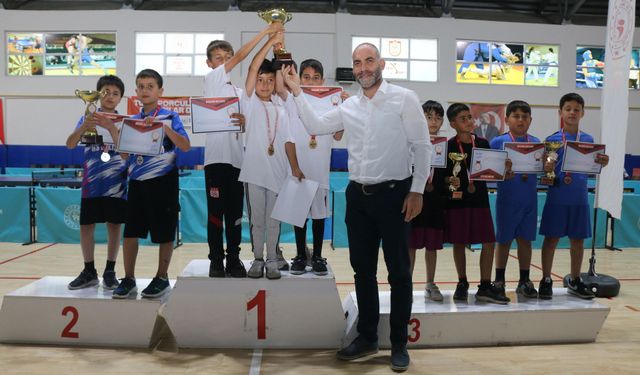 Masa tenisinde Sivas'ın birincileri belli oldu