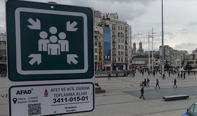 Olası afetlerde Türkiye'de 31 bin toplanma alanı var!