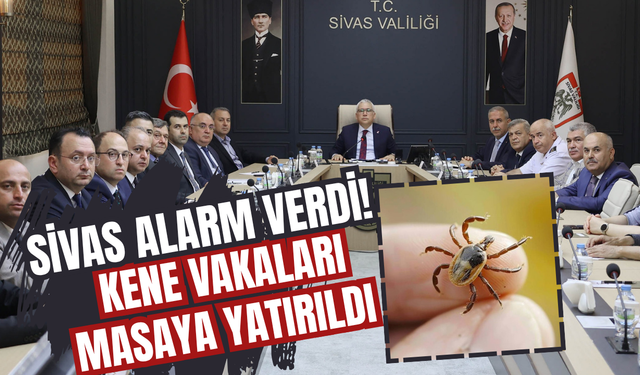 Sivas Alarm Verdi! Kene Vakaları Masaya Yatırıldı