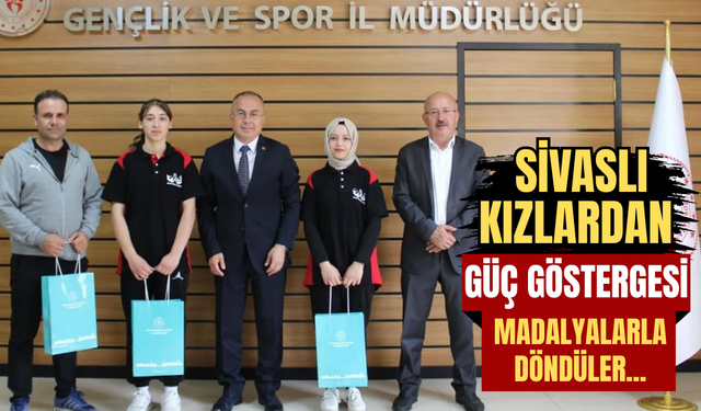 Sivaslı sporcular şampiyonadan madalyalarla döndü