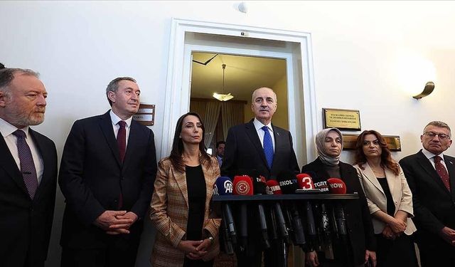 TBMM Başkanı Kurtulmuş DEM Parti grubunu ziyaret etti