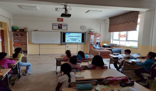 Ulaş'ta öğrenciler KKKA konusunda bilgilendirildi