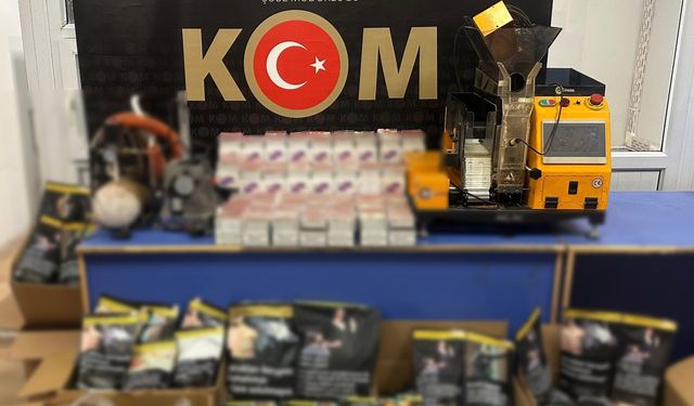Sivas'ta Kaçak Tütüne Büyük Darbe! 5 Gözaltı