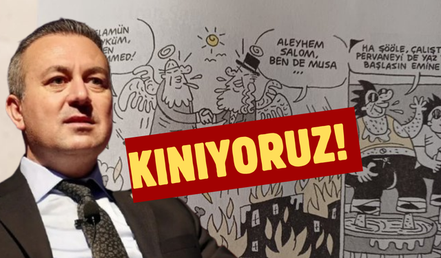 Skandal karikatüre bir tepki de Sivas Belediyesi'nden!