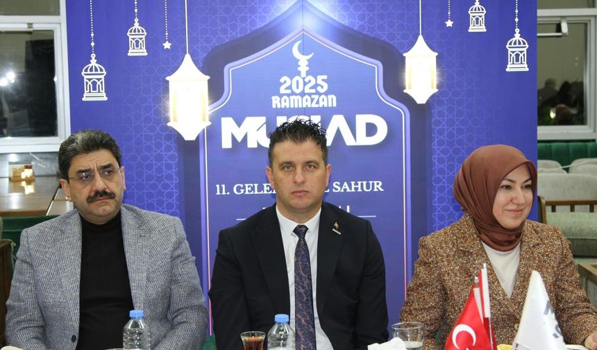 Sahurda buluştular