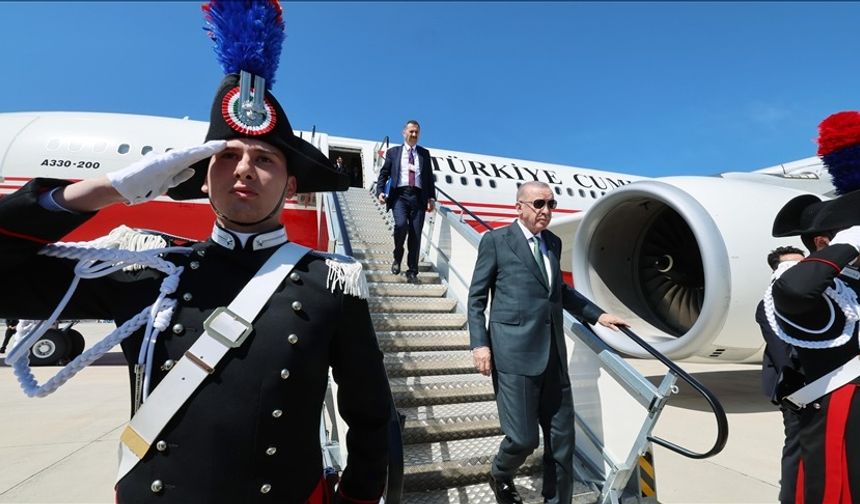 Cumhurbaşkanı Erdoğan Meloni'nin davetine icabet etti!