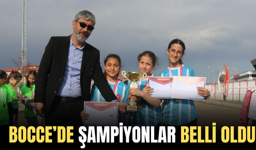 Bocce’de şampiyonlar belli oldu