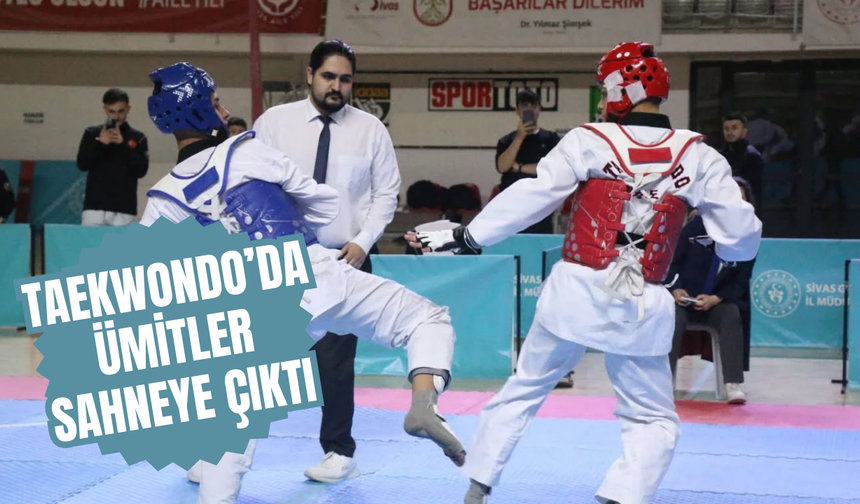 Taekwondo’da ümitler sahneye çıktı