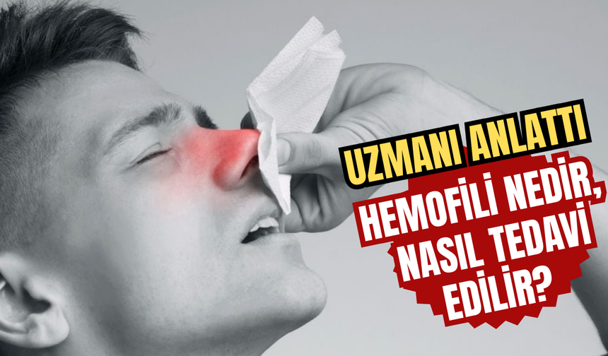 Hemofili nedir, nasıl tedavi edilir? Uzmanı anlattı