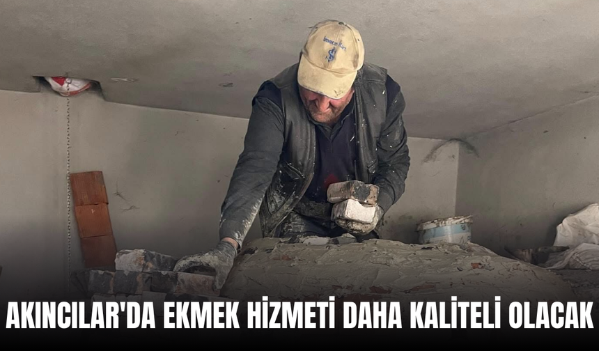 Akıncılar'da Ekmek Hizmeti Daha Kaliteli Olacak