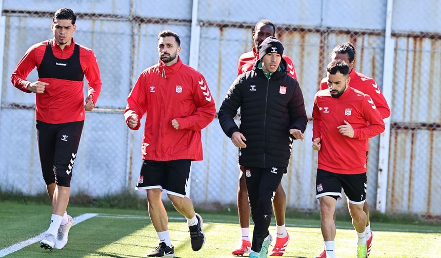 Sivasspor'da Galatasaray Maçı Hazırlıkları Başladı