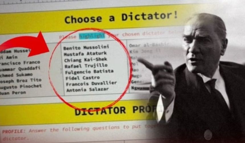 Kanada'da skandal! Atatürk'ü, Diktatörler listesine koydular!